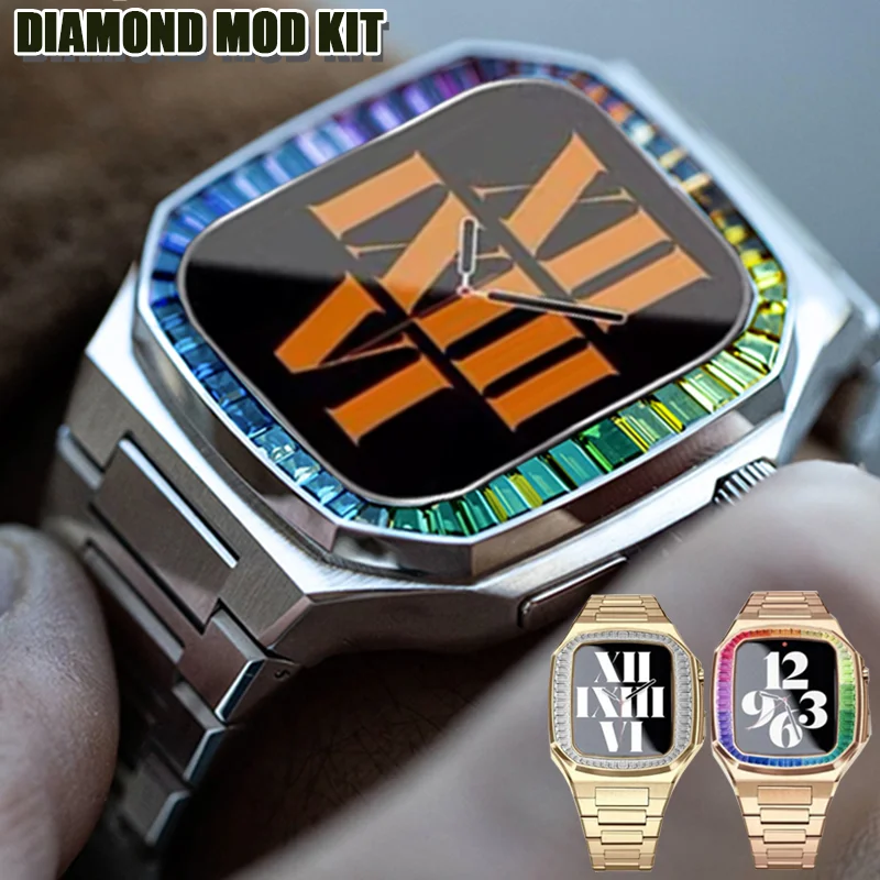Luxury Watch Apple Bands - Kit di modifica della cassa in