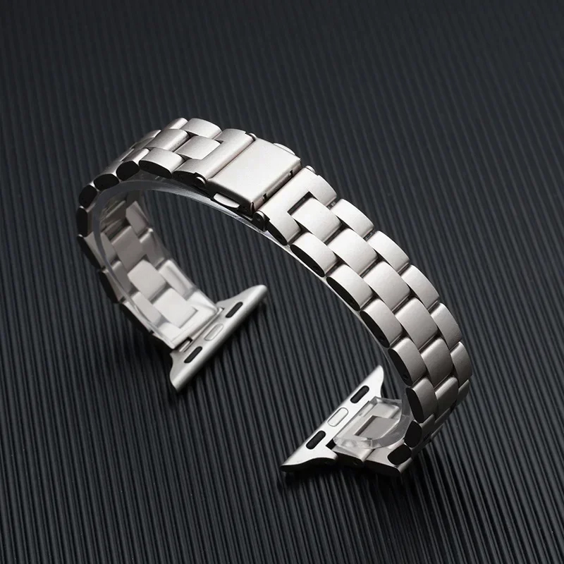 Luxury Watch Apple Bands - Cinturino Sottile in Acciaio Inossidabile per