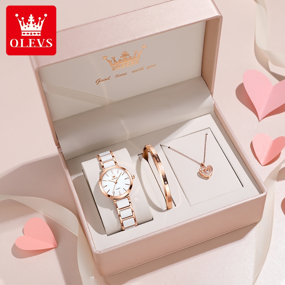 Luxury Watch & Jewellery - OLEVS Orologio da donna 5877 Orologio