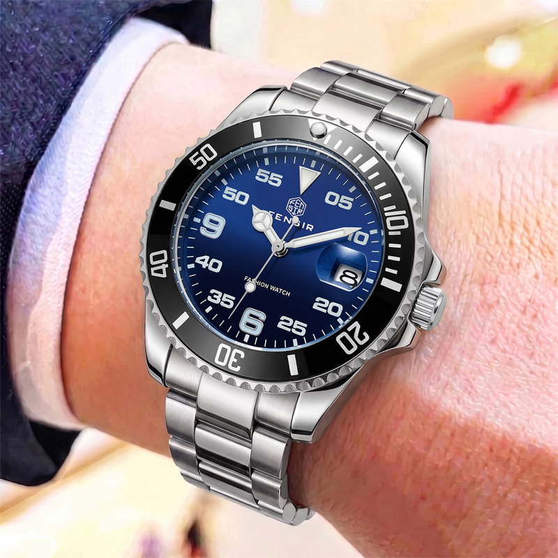 Luxury Watch It - Orologio da uomo classico al quarzo