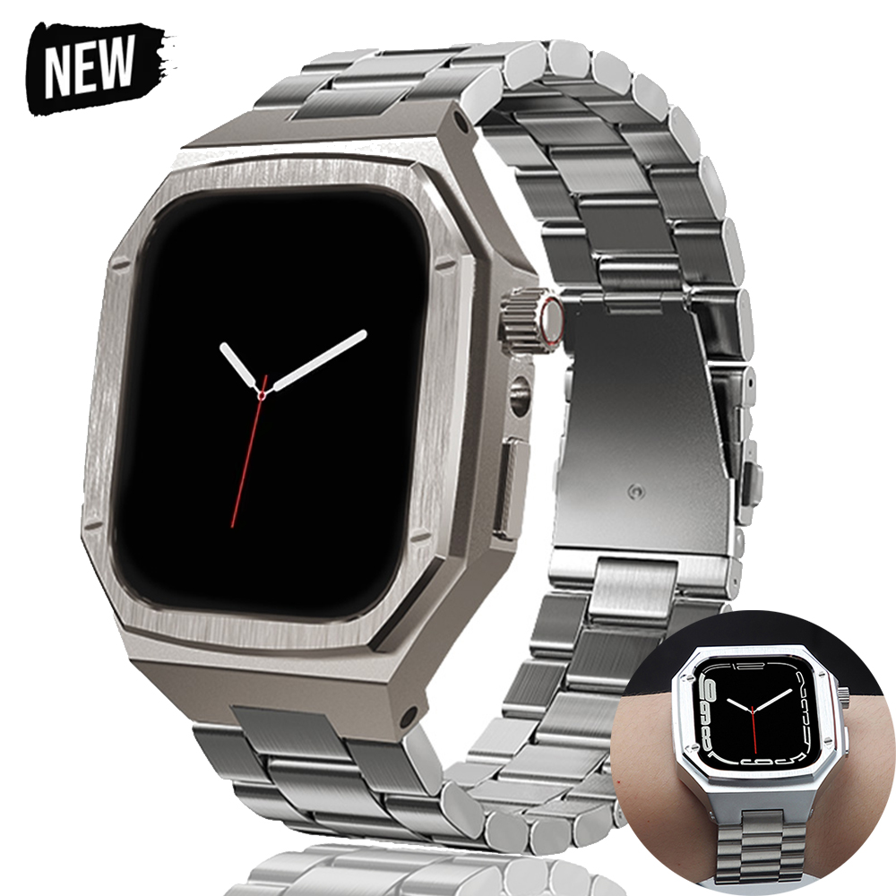 Luxury Watch Apple - Kit di modifica in metallo di