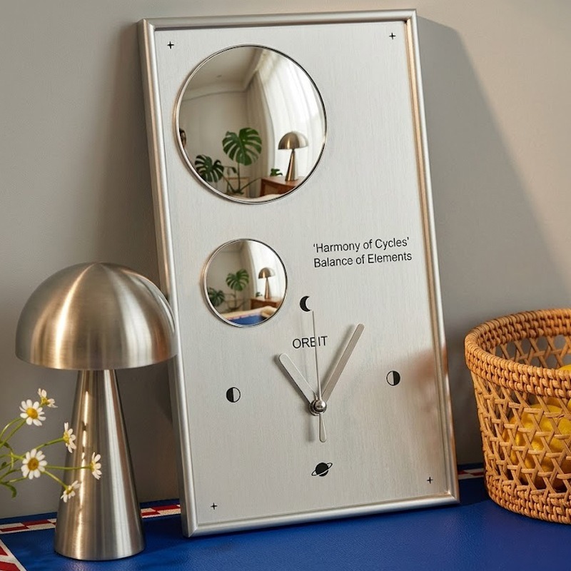 Luxury Watch Europe - Orologio da Parete Magnetico di Lusso,