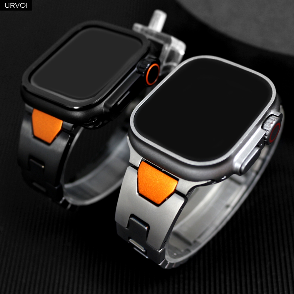 Luxury Watch Apple Bands - Cinturino a maglie in acciaio inossidabile