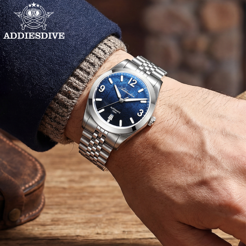 Luxury Watch Second Hand - Orologio Meccanico Automatico ADDIESDIVE AD2547 con