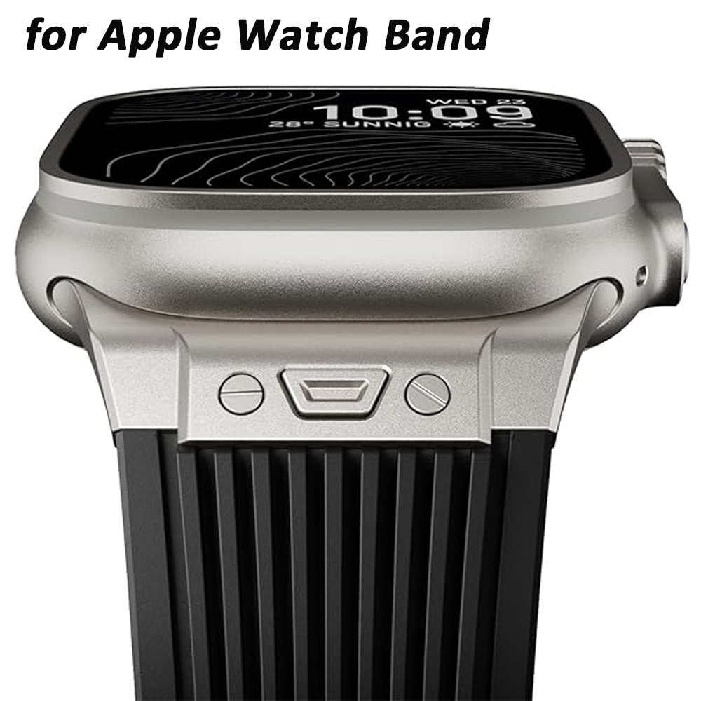 Luxury Watch Apple Bands - Cinturino sportivo in silicone per cinturino