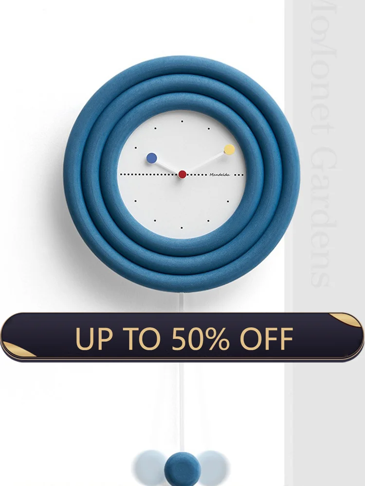 Luxury Watch Europe - Orologio da Parete a Pendolo Nordico,