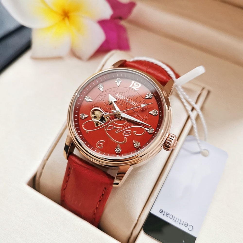 Luxury Watch It - Orologio Meccanico da Donna di Lusso