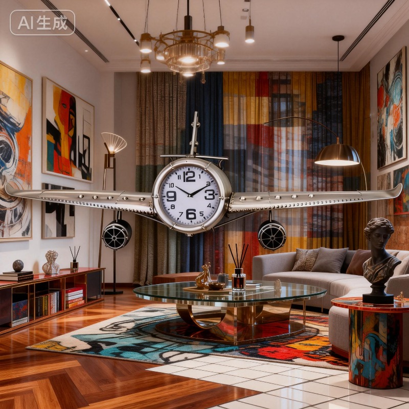 Luxury Watch Europe - Orologi da Parete Silenziosi per Soggiorno,