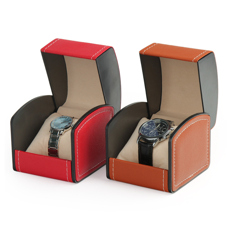 Luxury Watch Travel Case - Espositore per orologi in pelle PU