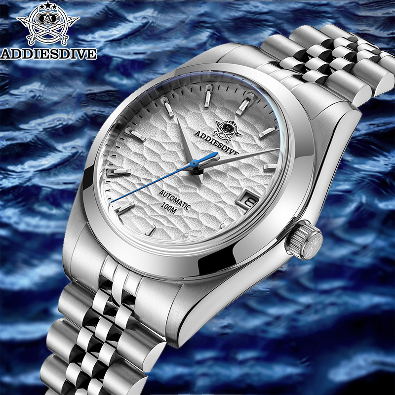 Luxury Watch Drawing - ADDIESDIVE AD2118 Orologio Automatico Meccanico da