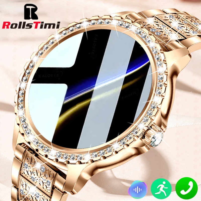 Luxury Watch German - Orologio intelligente da donna in oro