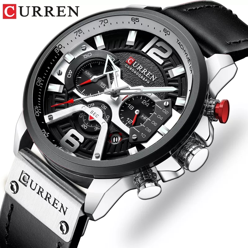CURREN Brand New Fashion Data  - Luxury Watch Apple recensione e prezzo