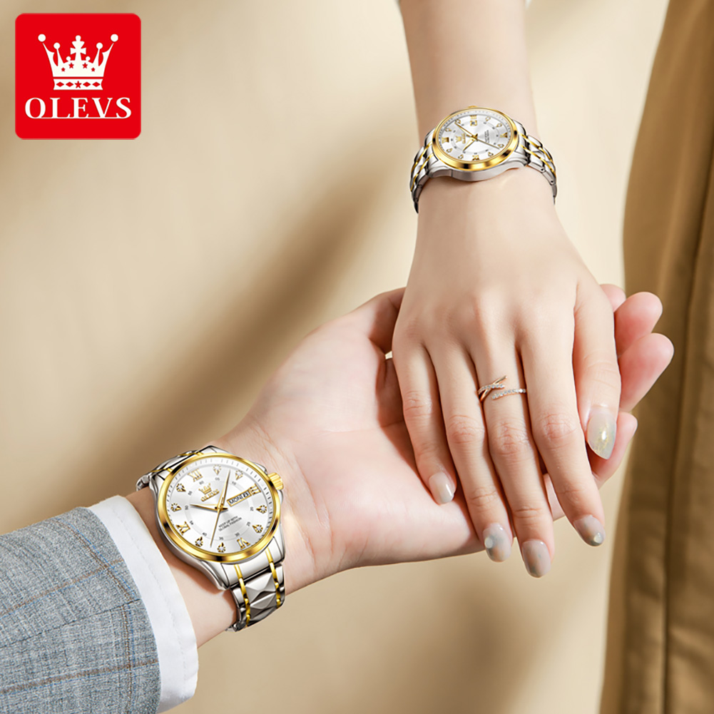 OLEVS 2906 Orologio da coppia  - Luxury Watch Life recensione e prezzo