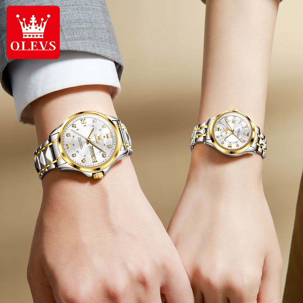 OLEVS 2906 Orologio da coppia  - Luxury Watch Life recensione e prezzo