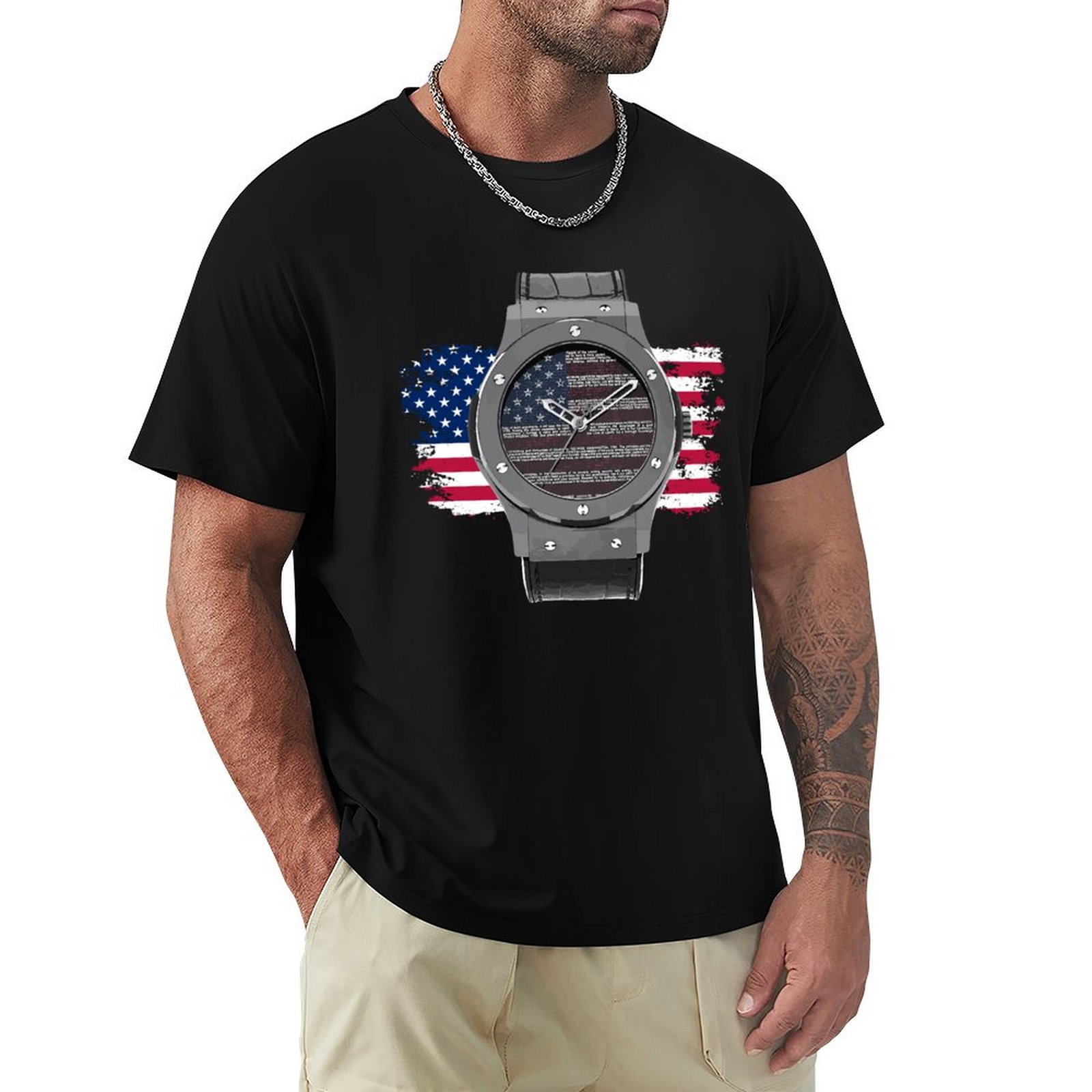 T-shirt LUXURY WATCH DRAWING T - Luxury Watch Drawing recensione e prezzo