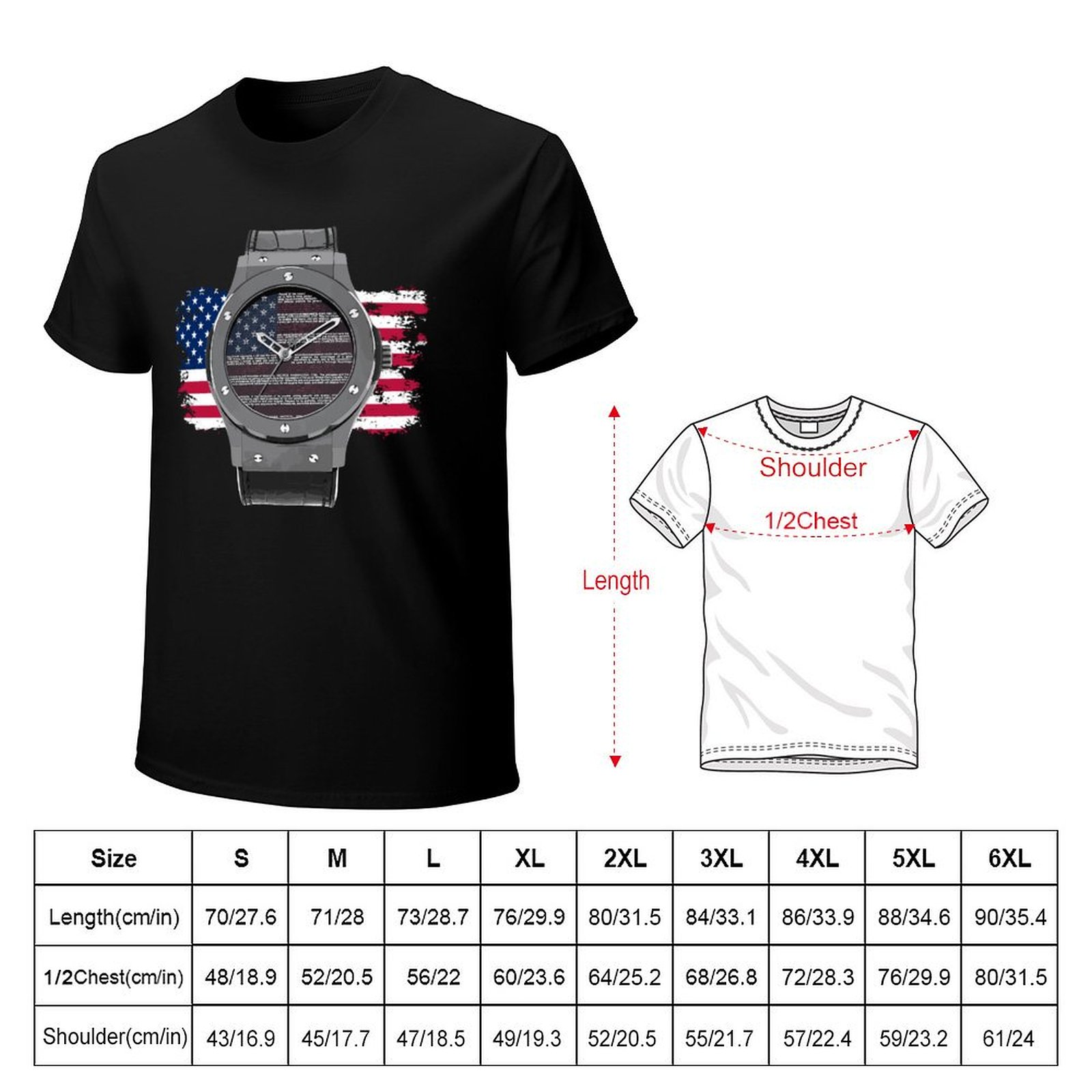 T-shirt LUXURY WATCH DRAWING T - Luxury Watch Drawing recensione e prezzo