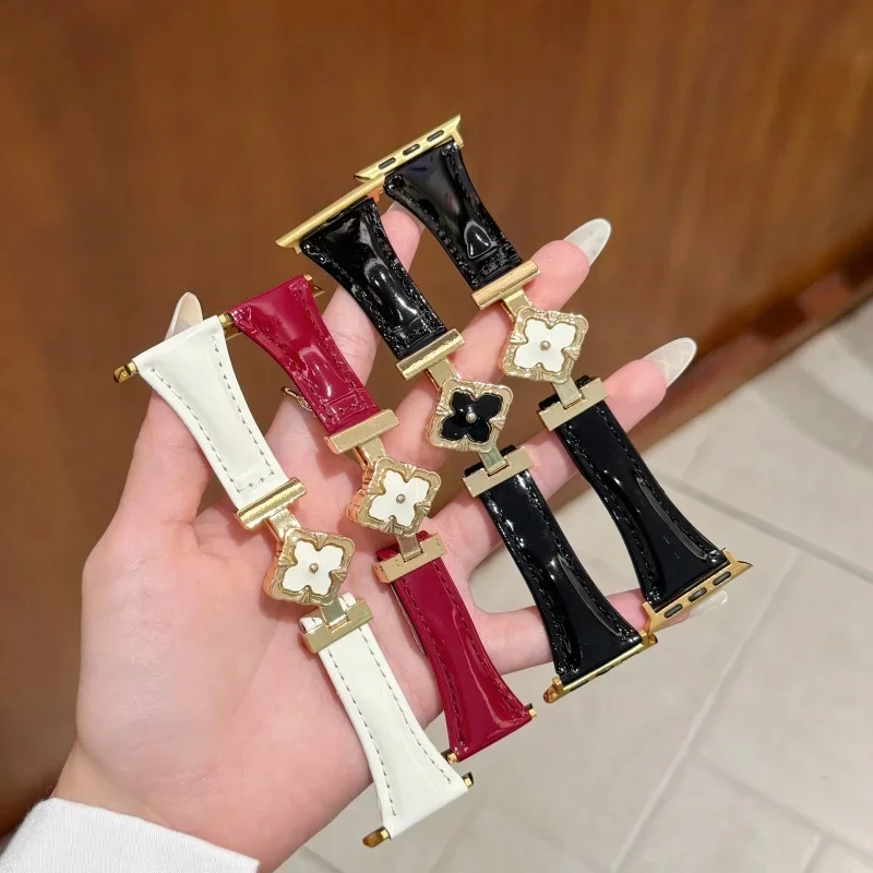 Cinturino in pelle di lusso av - Luxury Watch Apple Bands recensione e prezzo