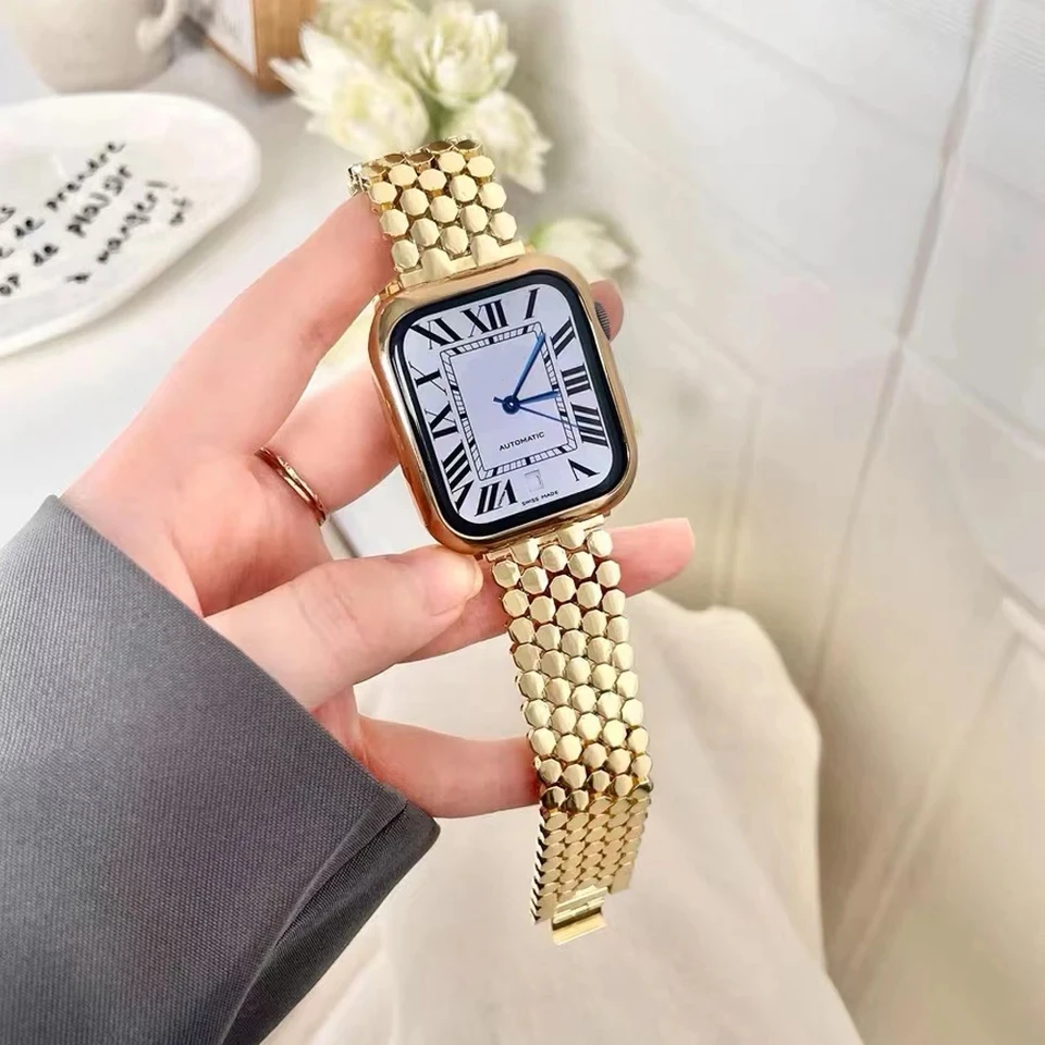 Cinturino da donna in acciaio  - Luxury Watch Apple Bands recensione e prezzo
