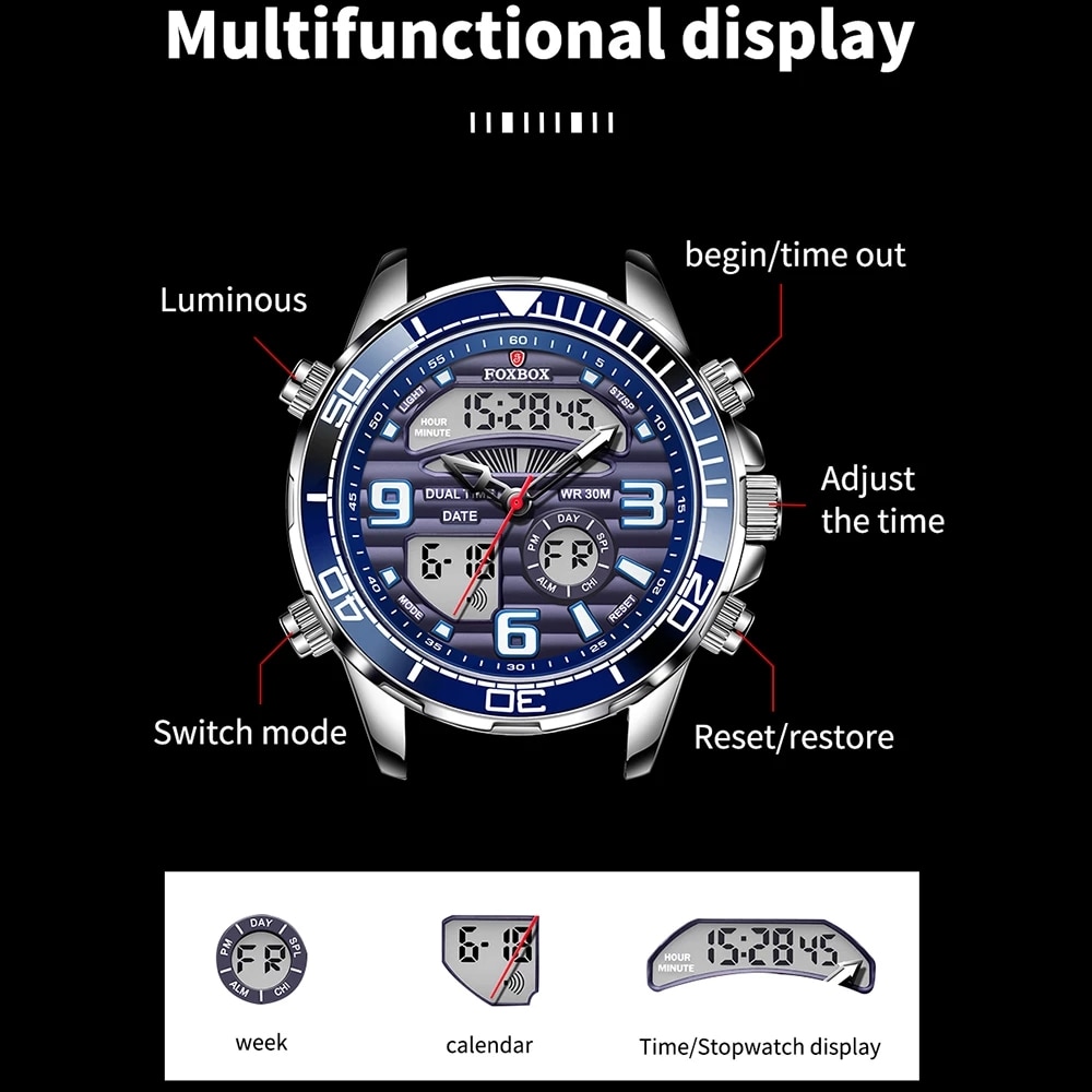 2024 orologi da uomo digitali  - Luxury Watch Storage recensione e prezzo